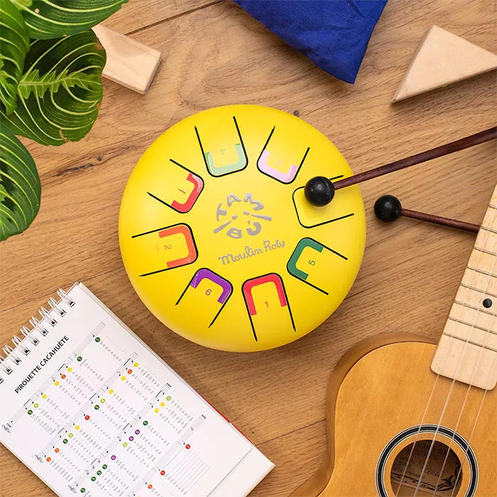 Petit tambour à languettes Les Popipop - Moulin Roty