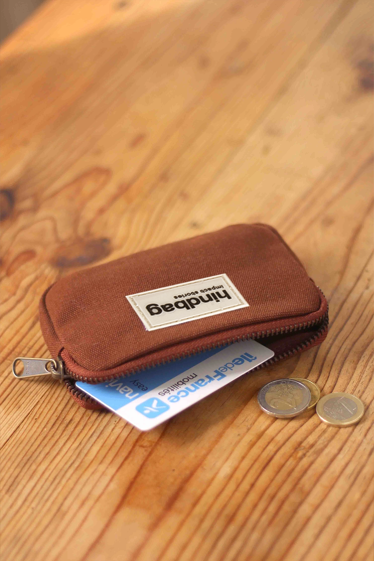 Porte-monnaie Lili - CHOCOLAT