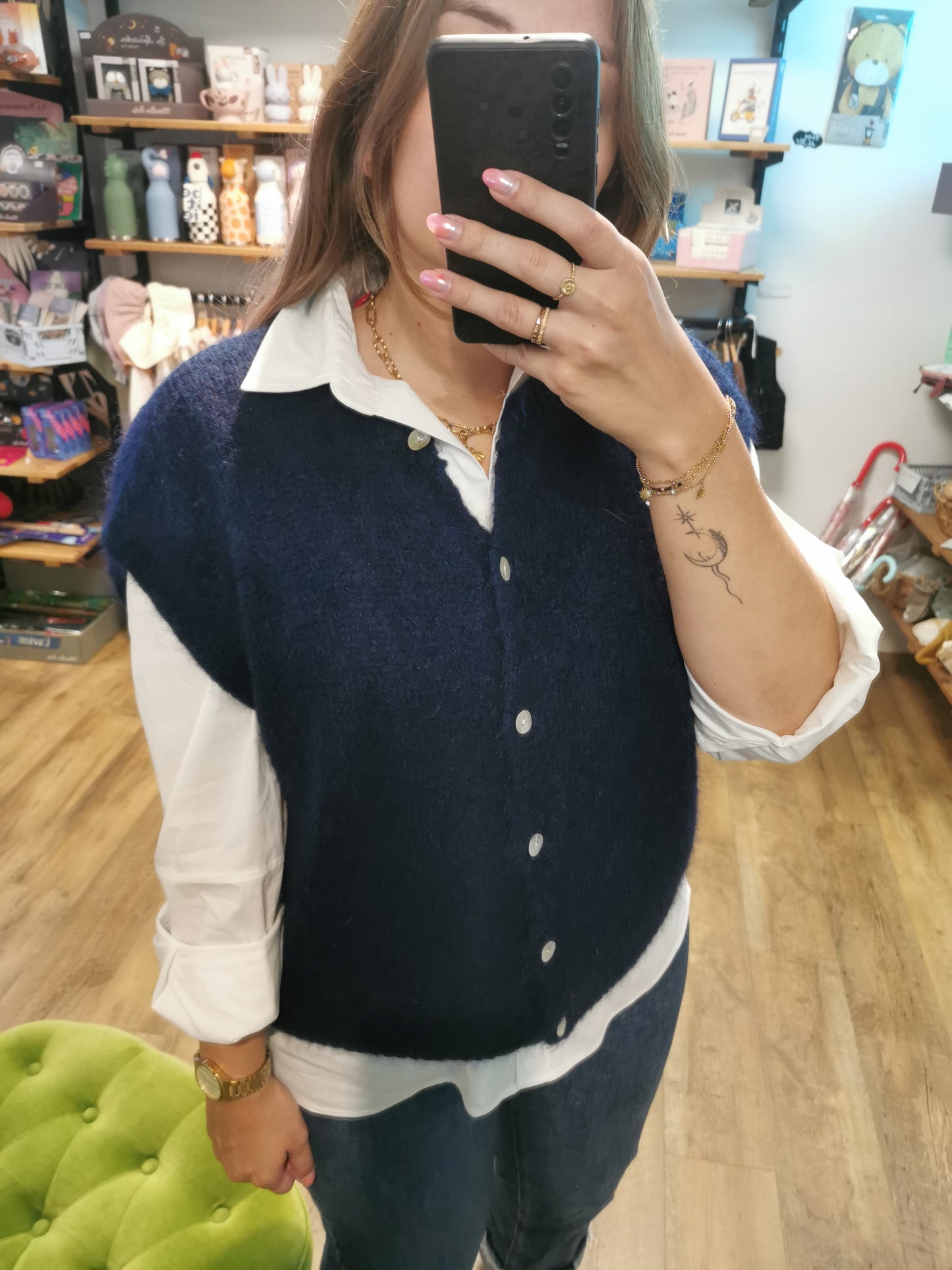Gilet sans manche NAVY - Billy