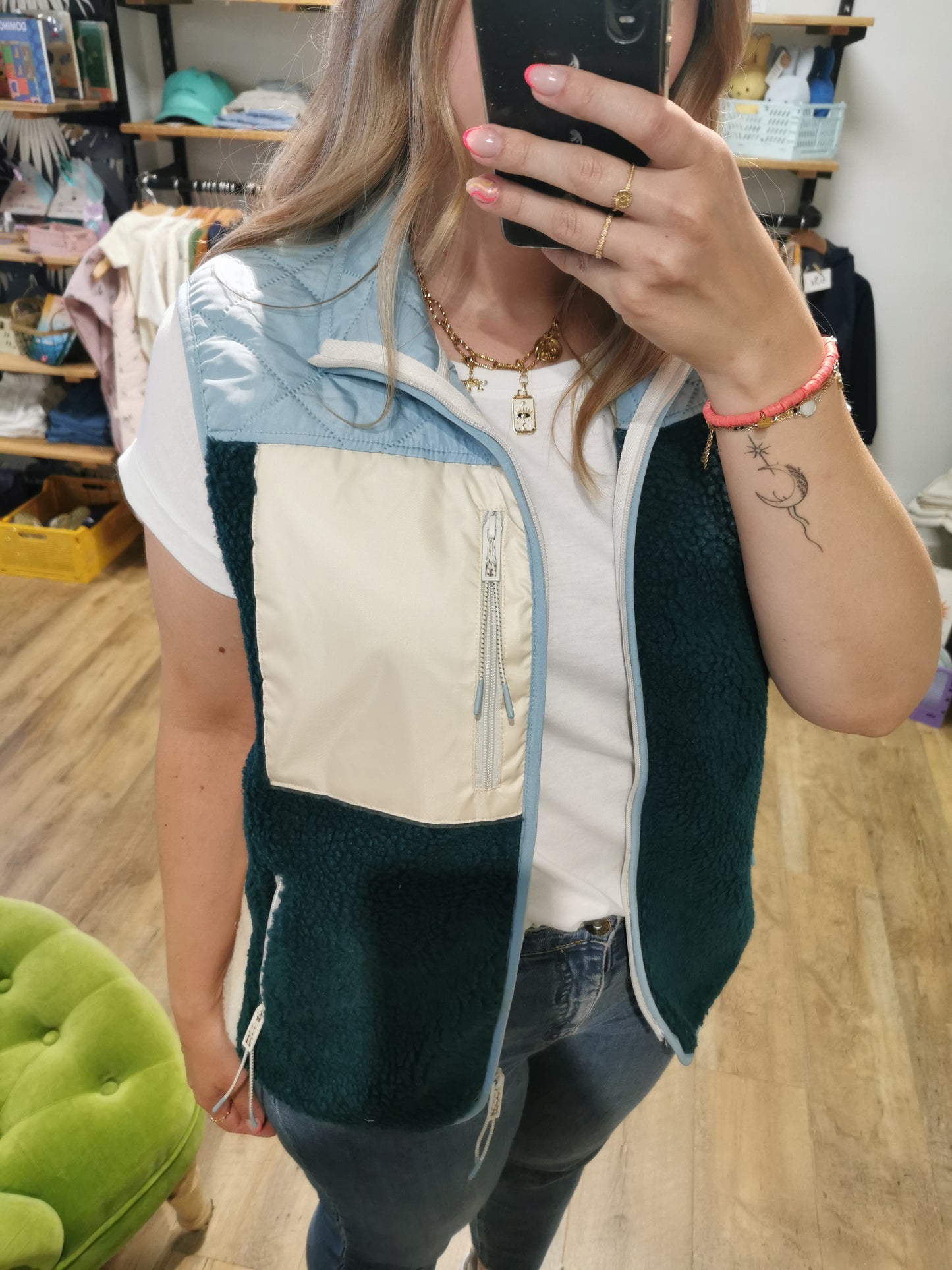 Sans manche FORGET ME- Jcberri waistco