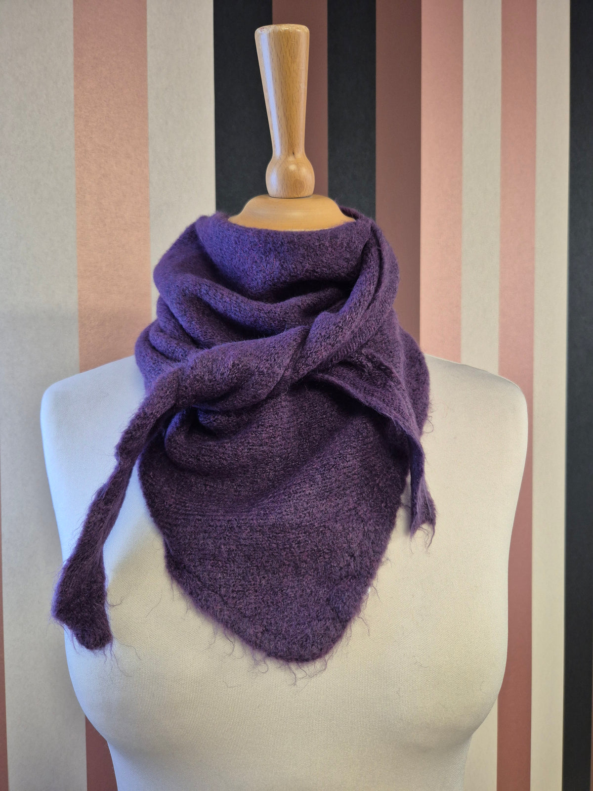Echarpe triangle VIOLET