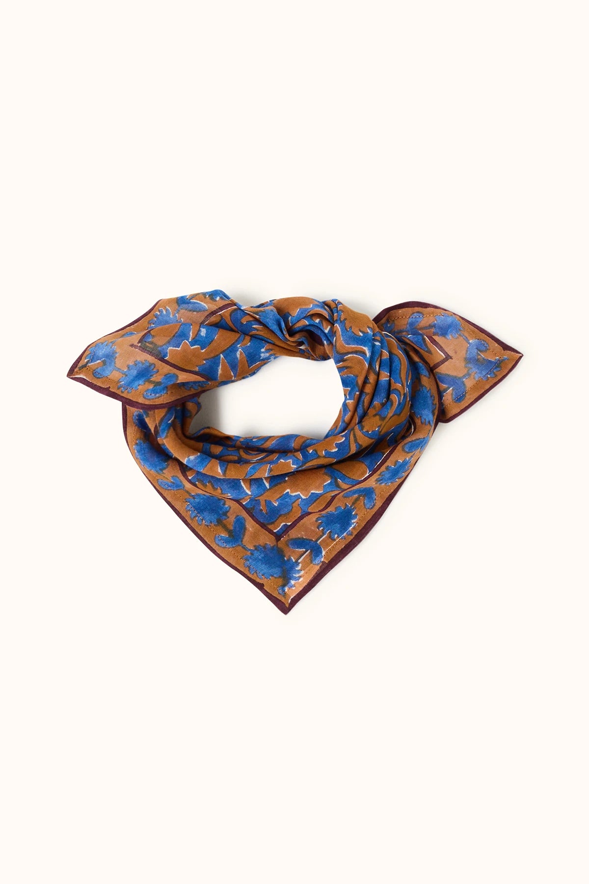 Foulard "Dupitta" WESUN TRUE BLUE - Apaches