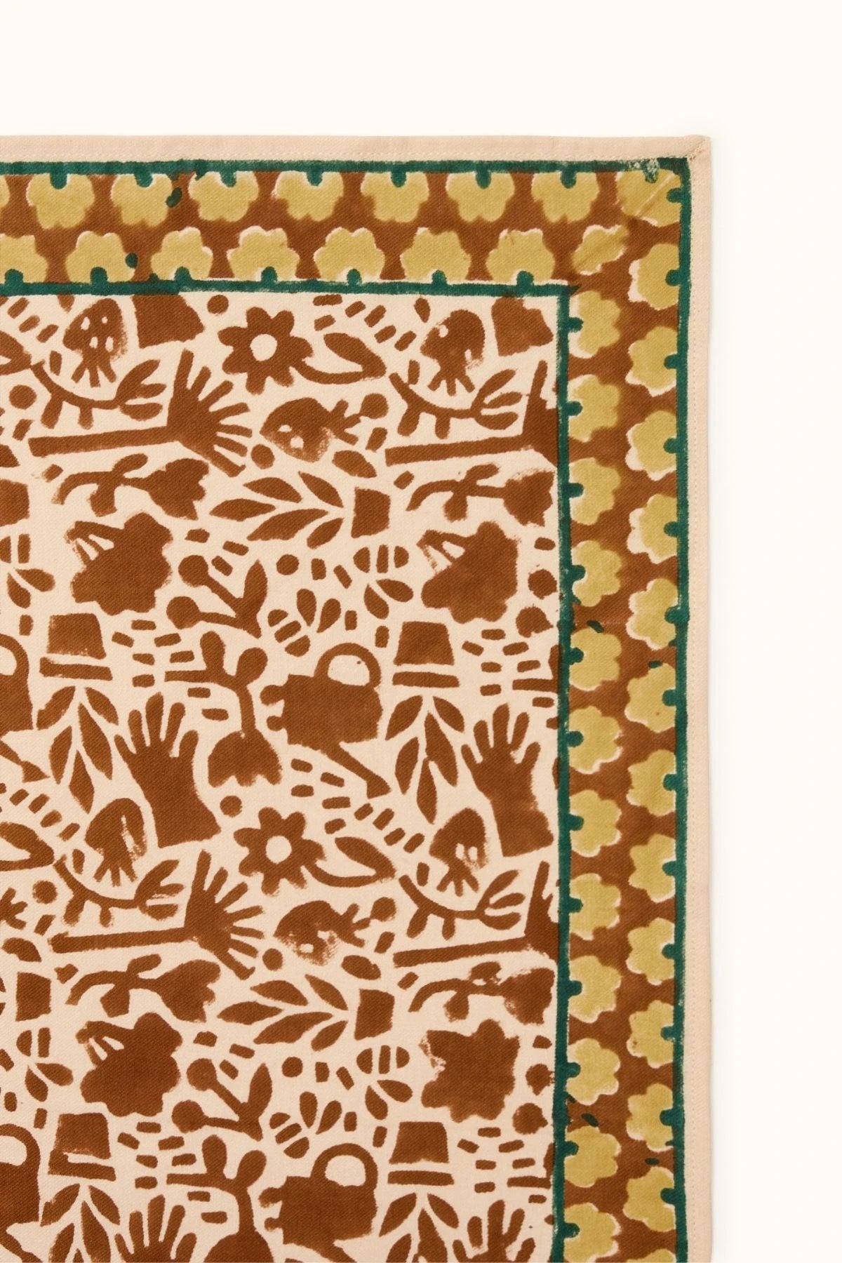 Foulard "Manika Bouquet" GARDEN MACADAMIA - Apaches