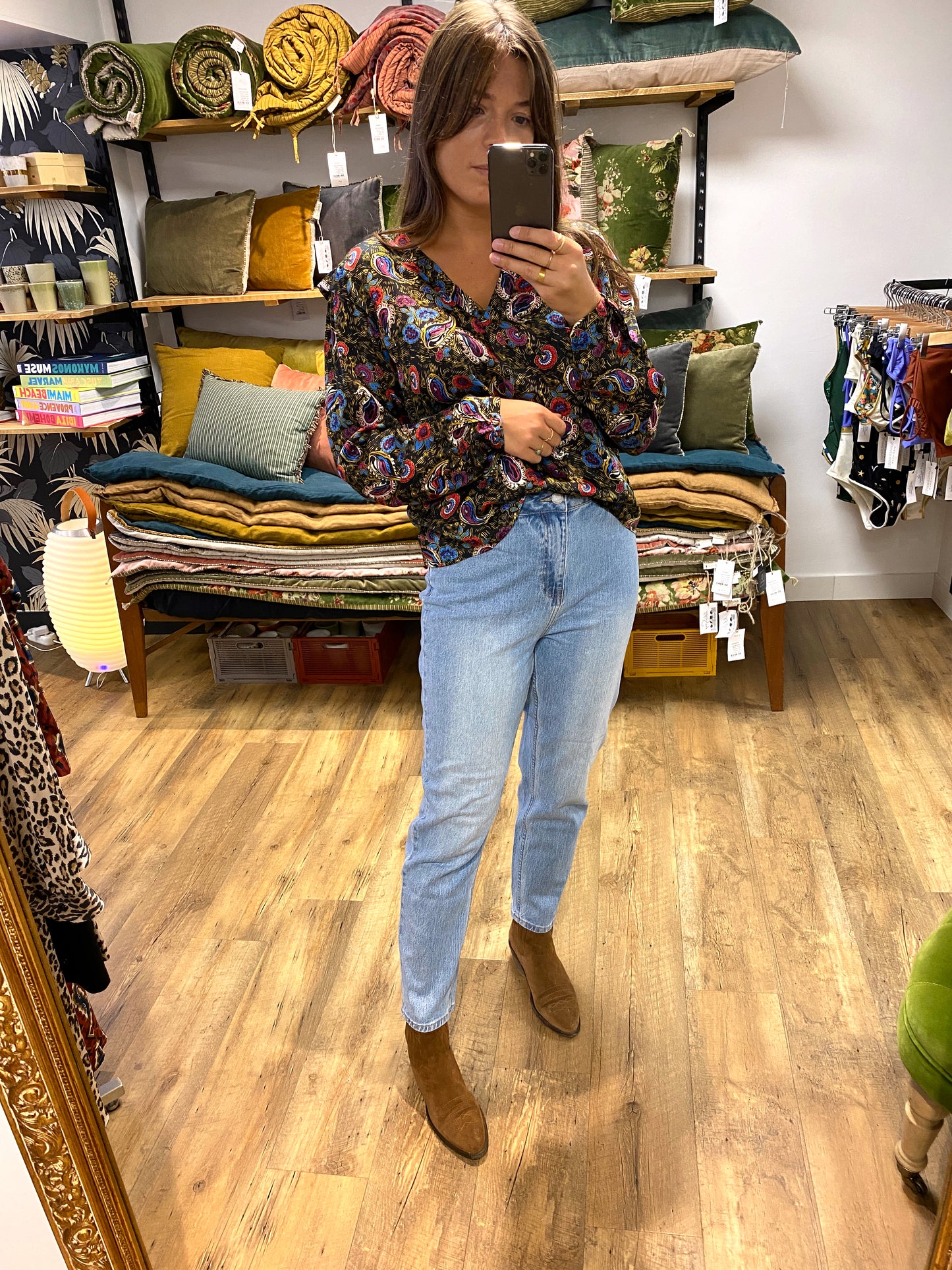 Blouse FLOWERS - Visurina