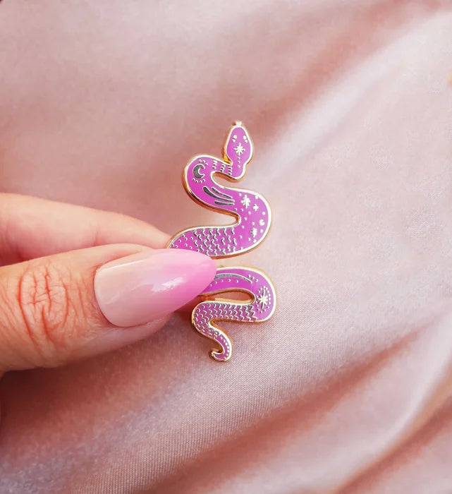 Pin's - Serpent Rose