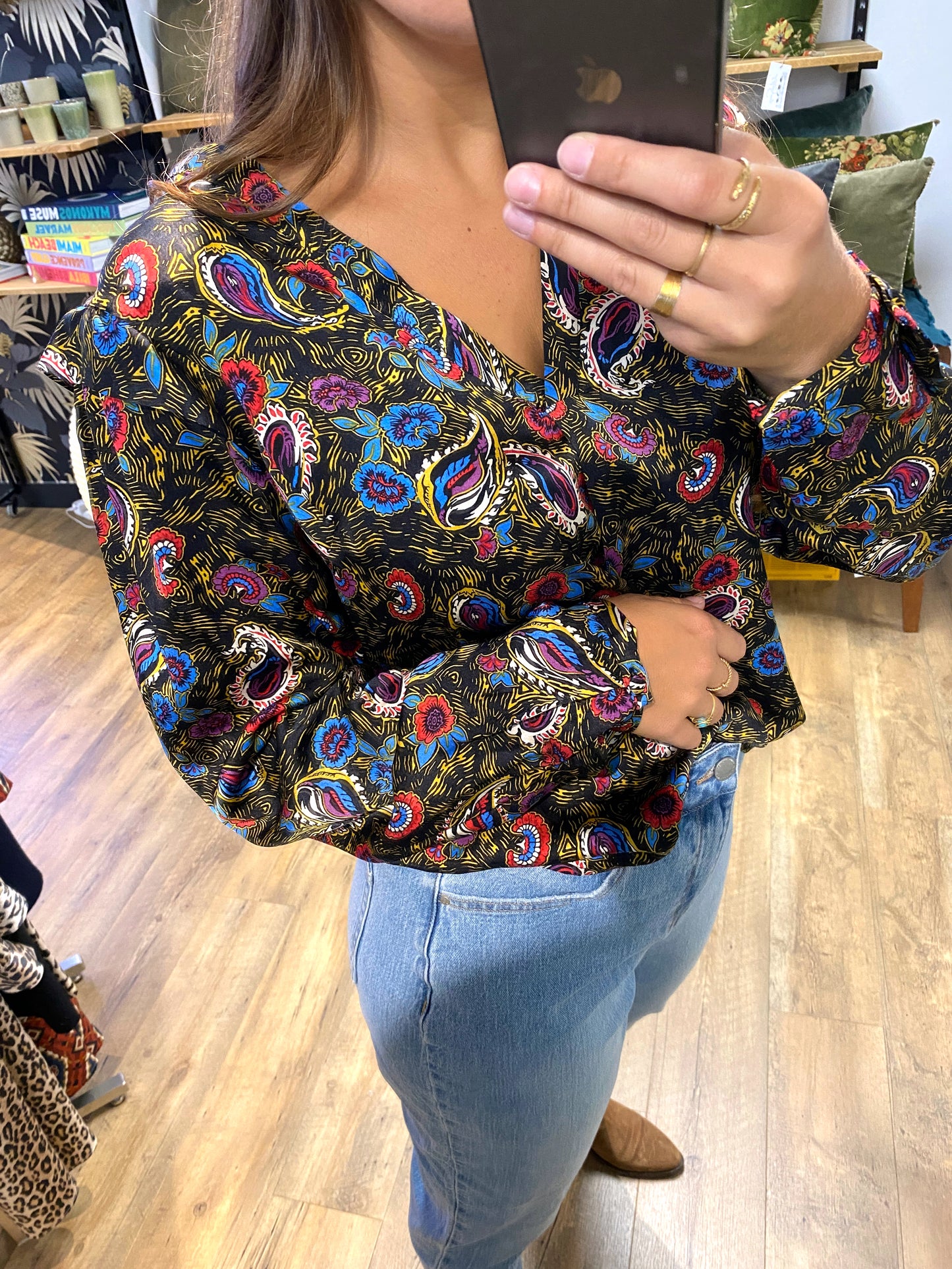 Blouse FLOWERS - Visurina