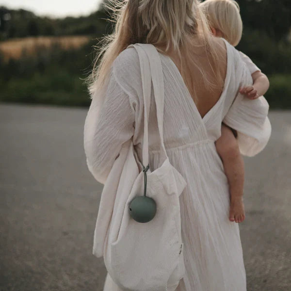 Etui sucette silicone (pacifier case) - CAMBRIDGE BLUE