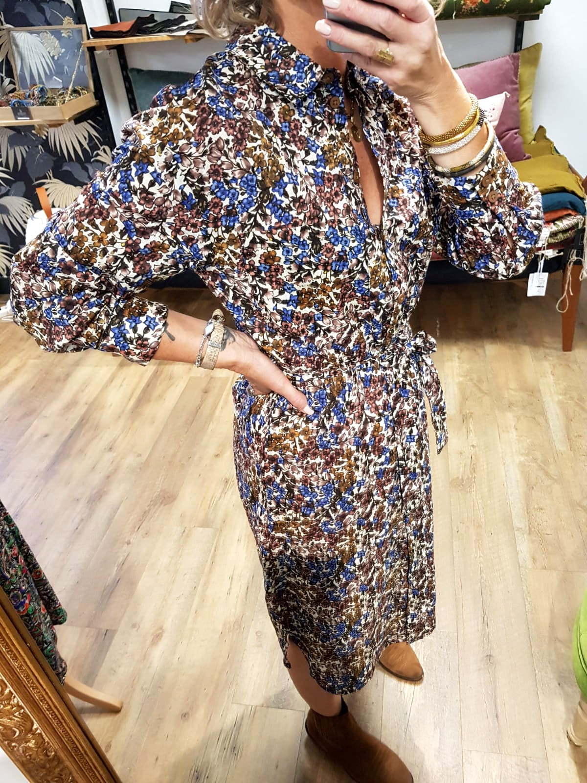 Robe MAZARINE BLUE - Objpenelope