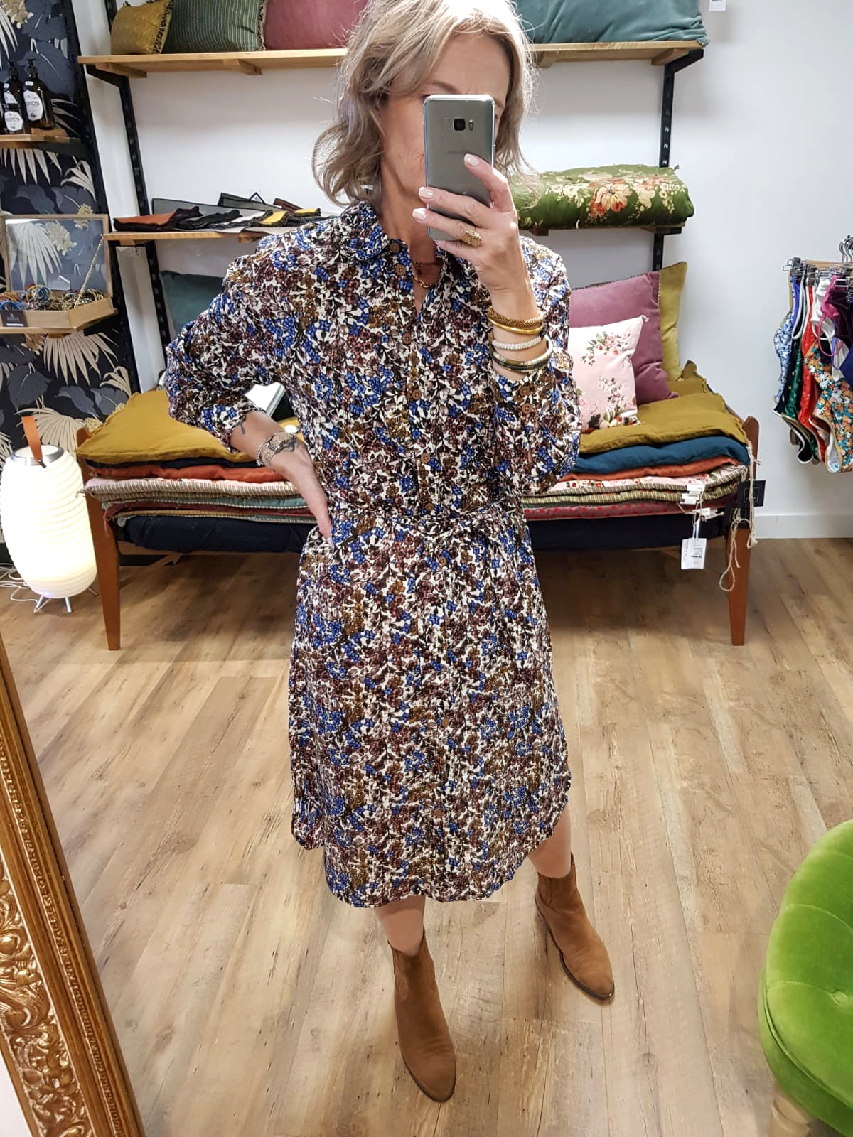 Robe MAZARINE BLUE - Objpenelope