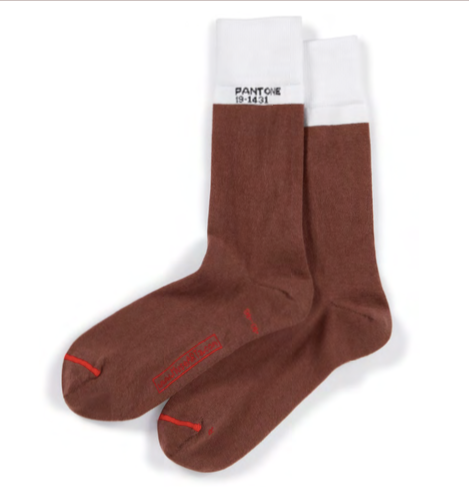 Chaussettes PANTONE - DARK BROWN