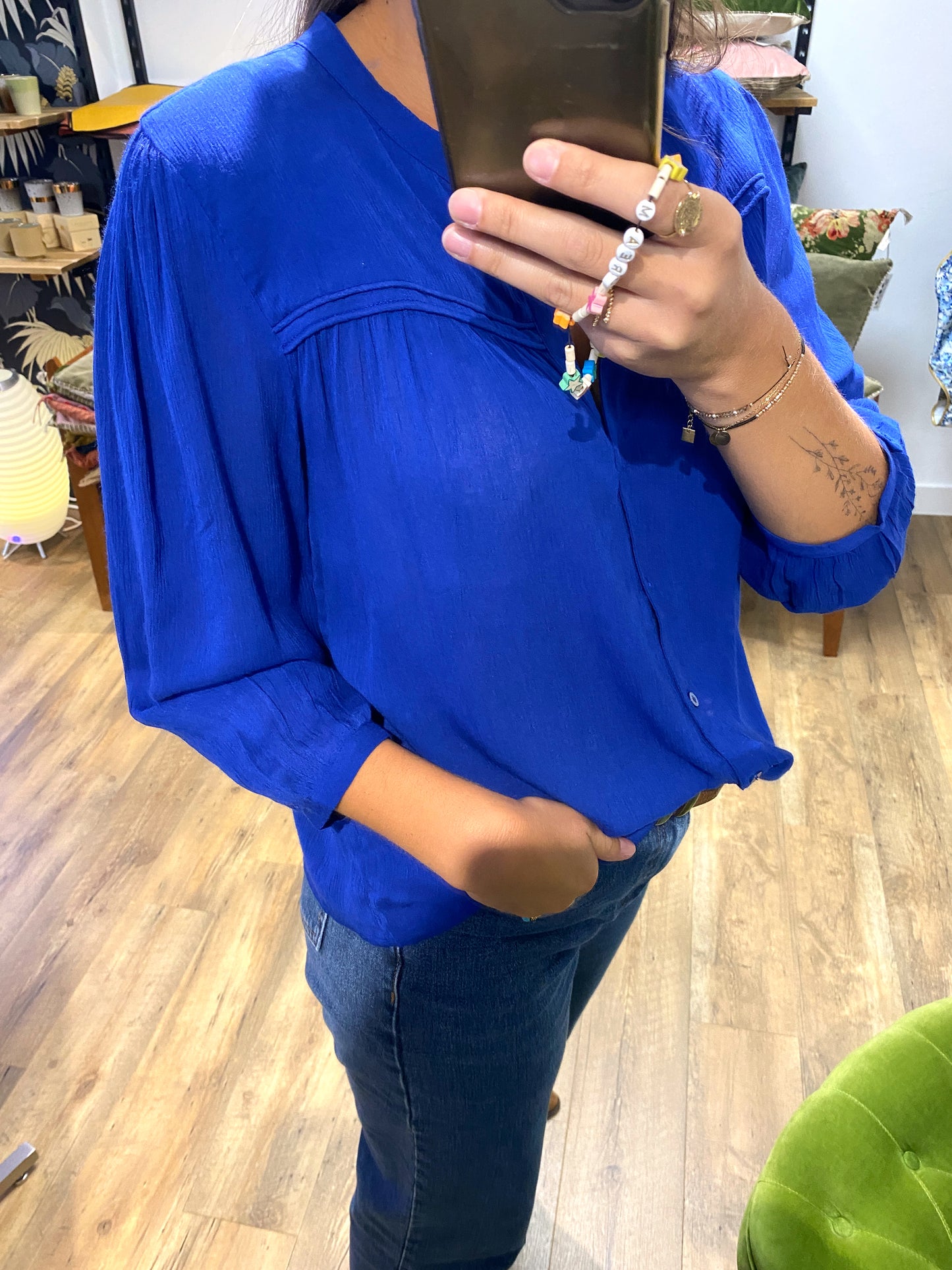 Chemise ROYAL BLUE - Eve