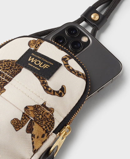 Pochette téléphone THE LEOPARD - WOUF