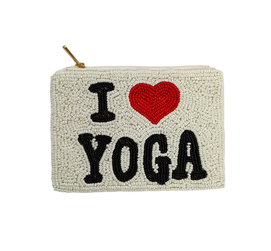 Porte-monnaie I LOVE YOGA