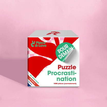 Puzzle 1000 pièces - Procrastination