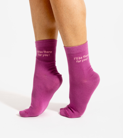 Chaussettes I'll be there for you Avant-gardiste