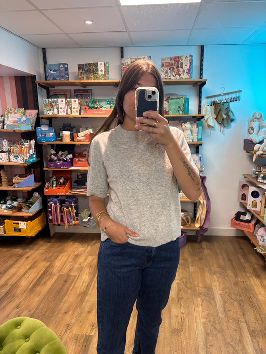 Pull GRIS CLAIR - Andrea