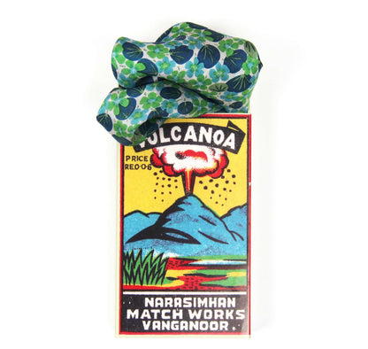 Foulard VERT - Mini Capucine