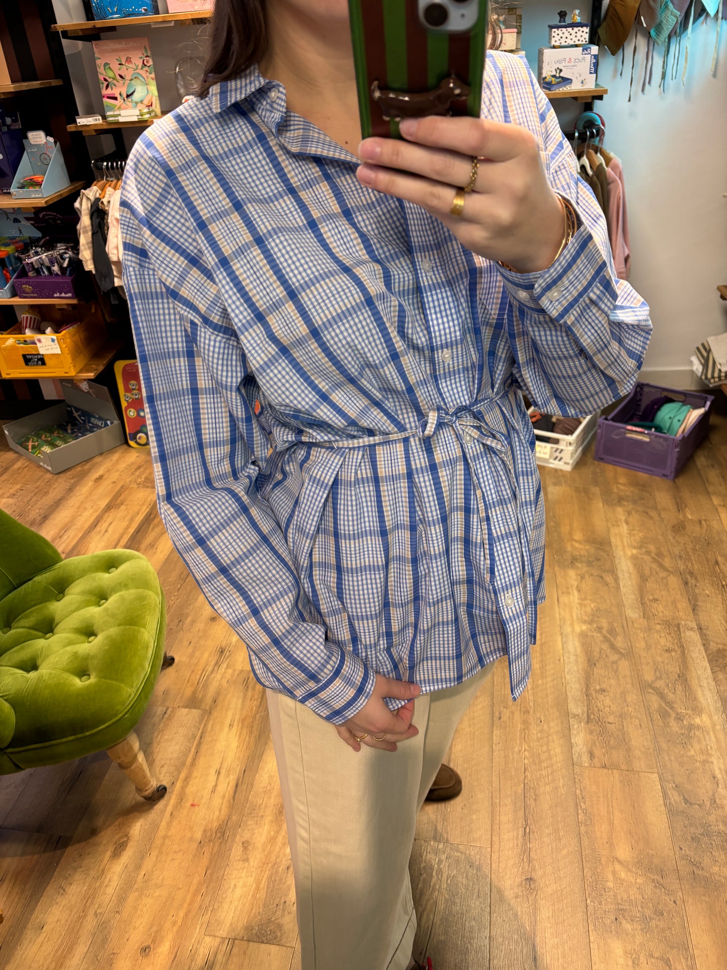 Chemise BELAIR BLUE - Ihgarima