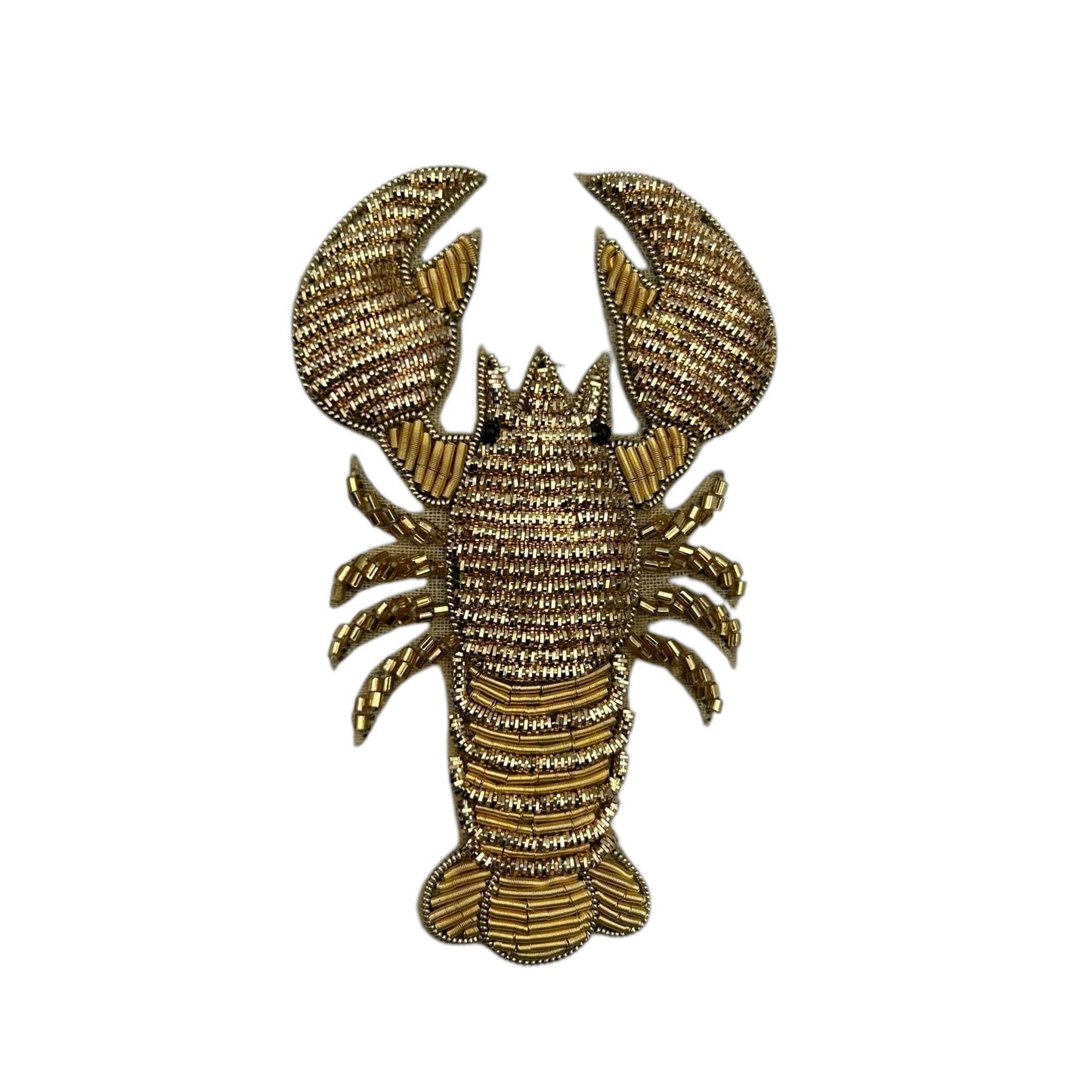 Broche Homard doré