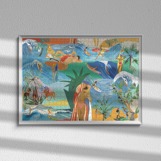 Puzzle 1000 pièces - Surf by G.Kero