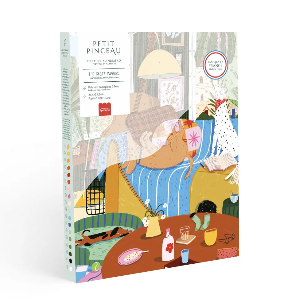 Coffret peinture au numéro - The Great Indoors
