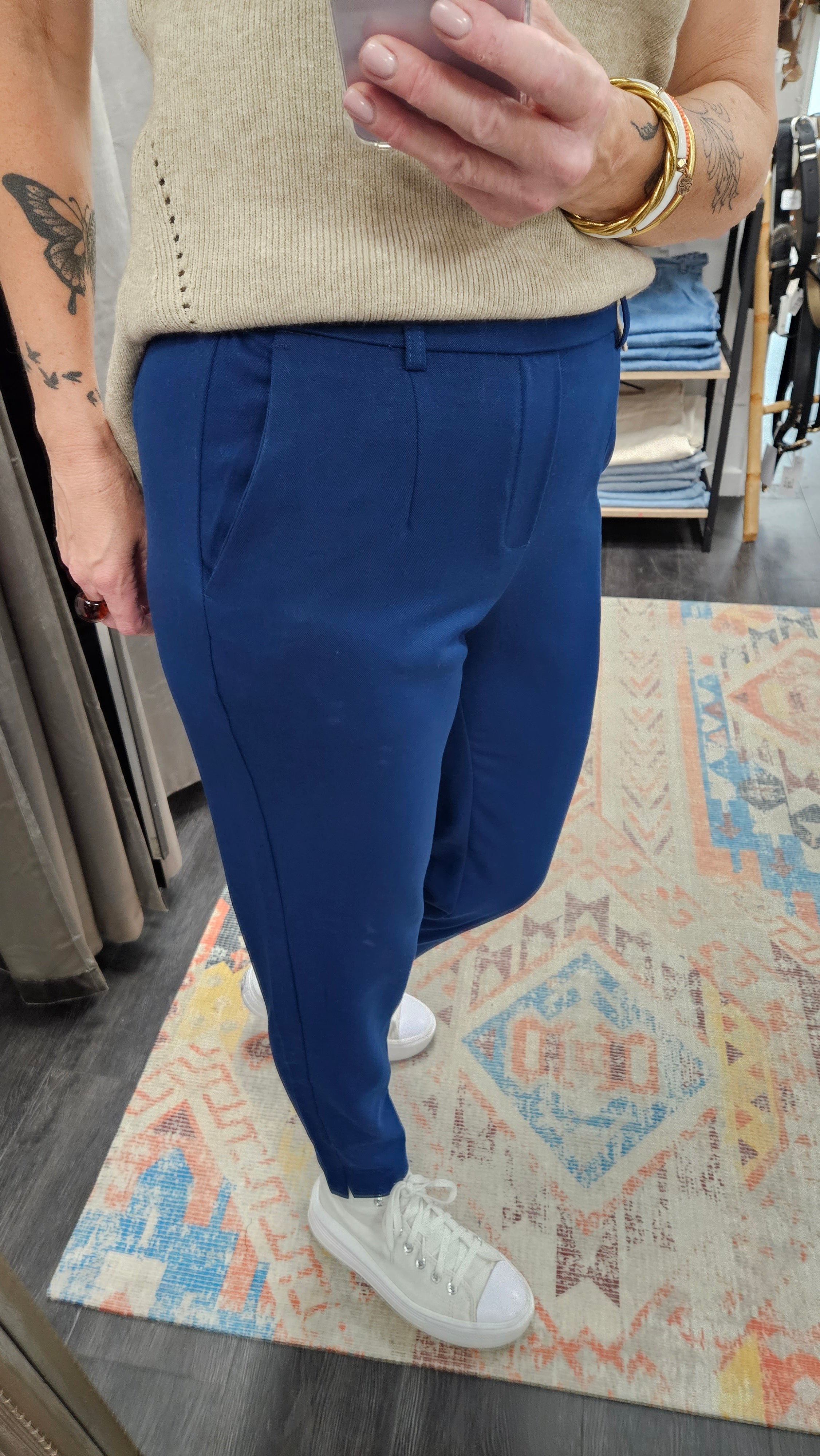 Pantalon ESTATE BLUE - Objlisa slim