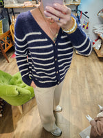 Charger l&#39;image dans la galerie, Cardigan NAVY - Alecia
