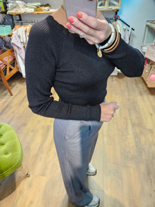 Pull BLACK-Ihmopaz lurex
