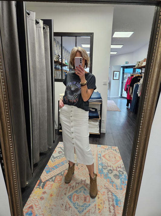 Jupe BLANC - Ihziggy SK2