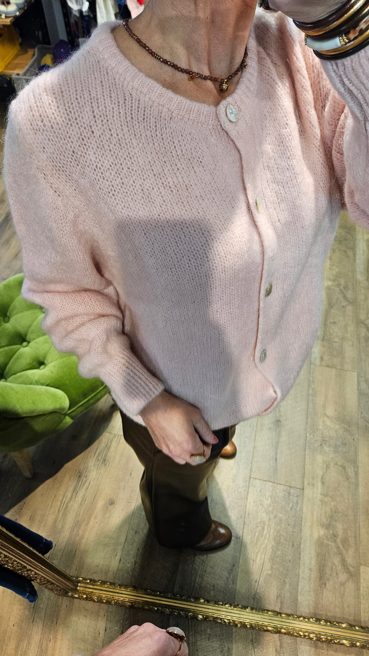 Gilet POUDRÉ - Suzanne