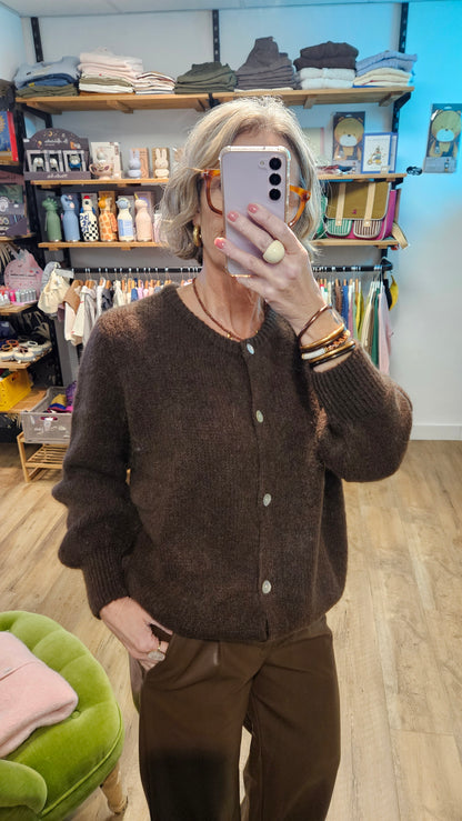 Gilet CHOCOLAT - Suzanne