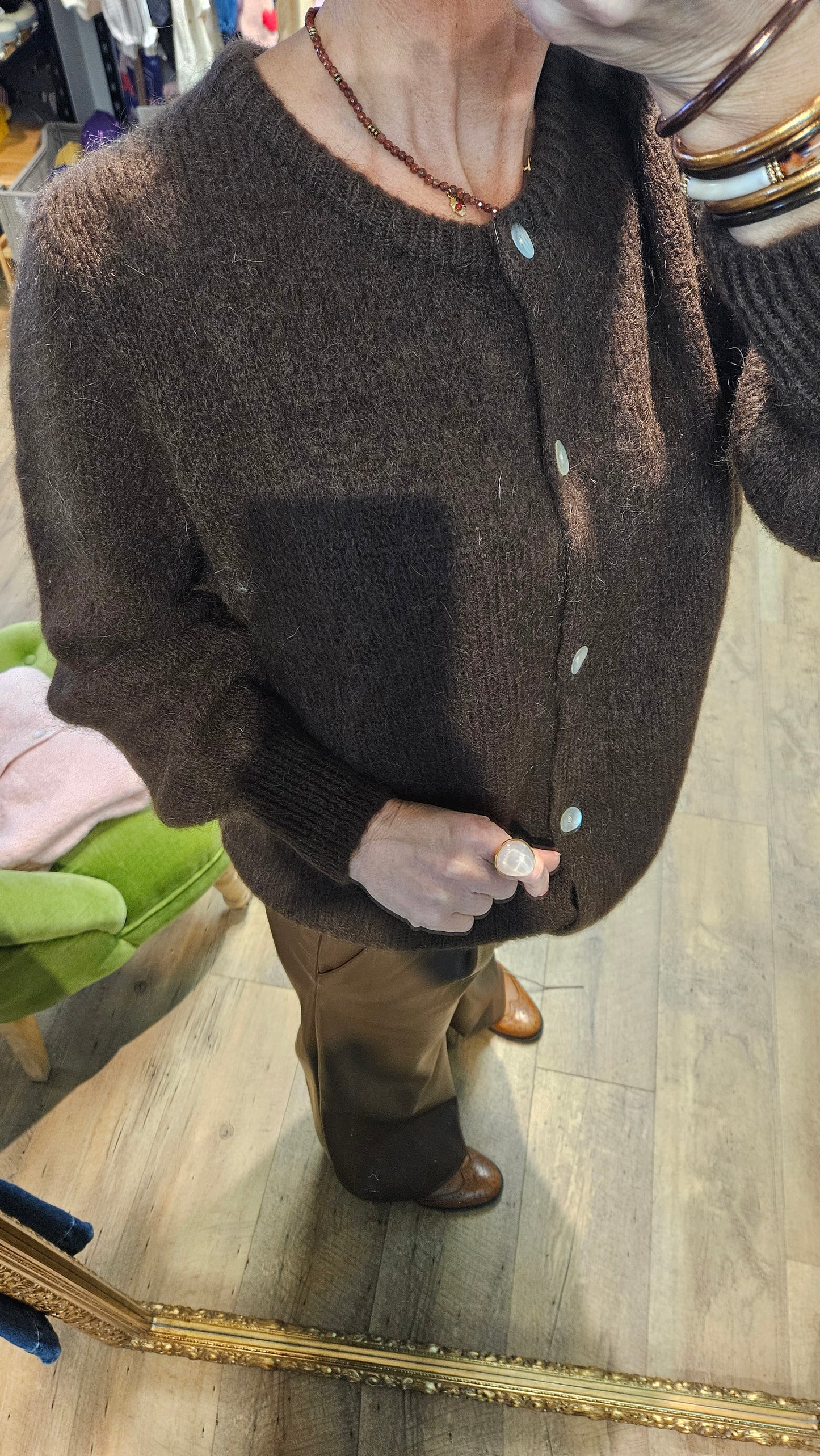 Gilet CHOCOLAT - Suzanne