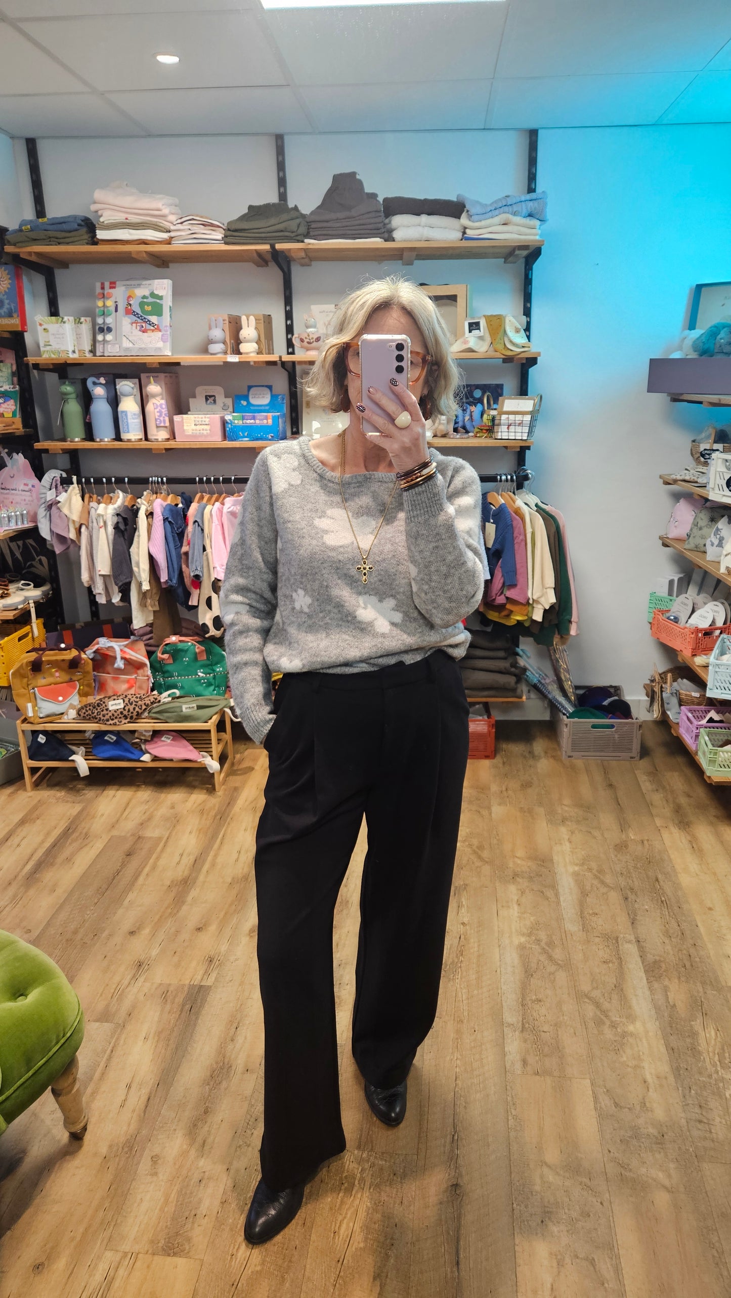 Pantalon BLACK - IHKIANA PA