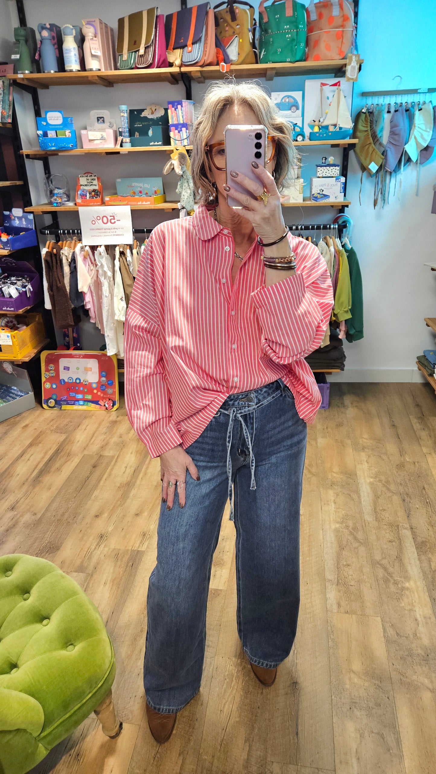 Chemise BIRCH / PINK - Ihgiley