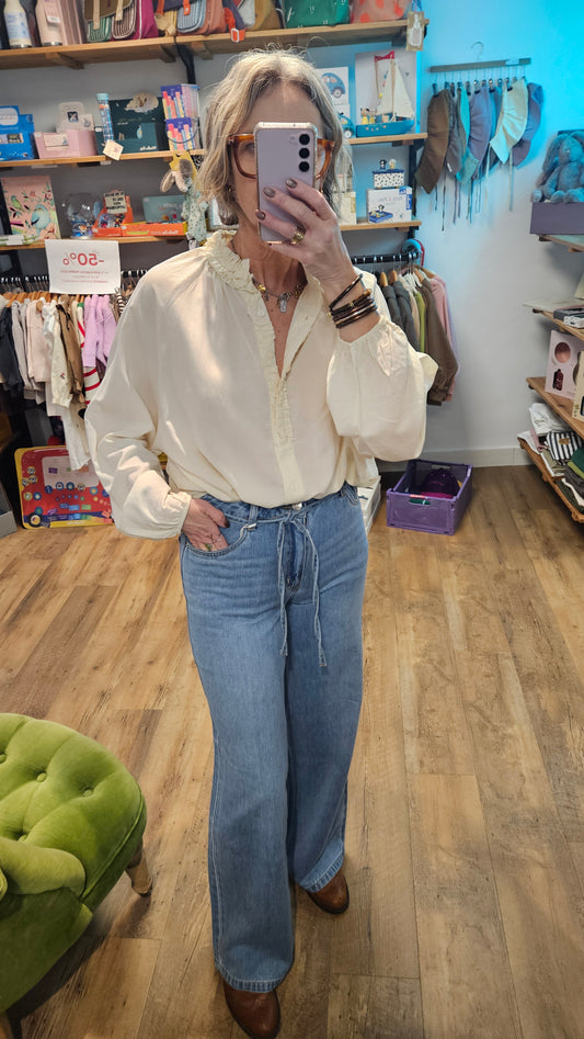 Chemise IVOIRE - Flamenca