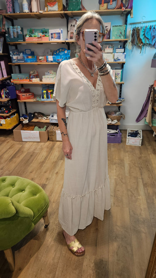 Robe ECRU - Cléa