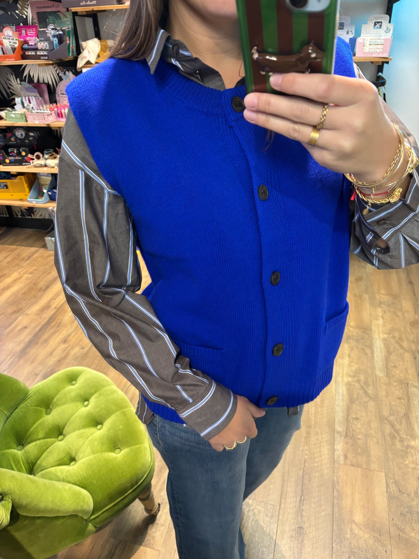 Gilet sans manche BLEU - Matt