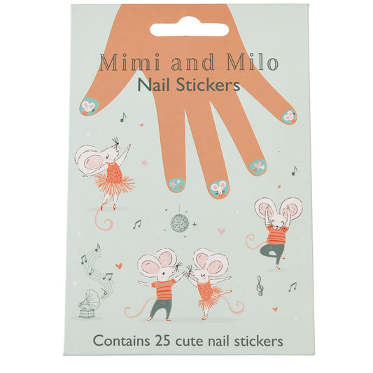 Autocollants ONGLES - Mimi et Milo