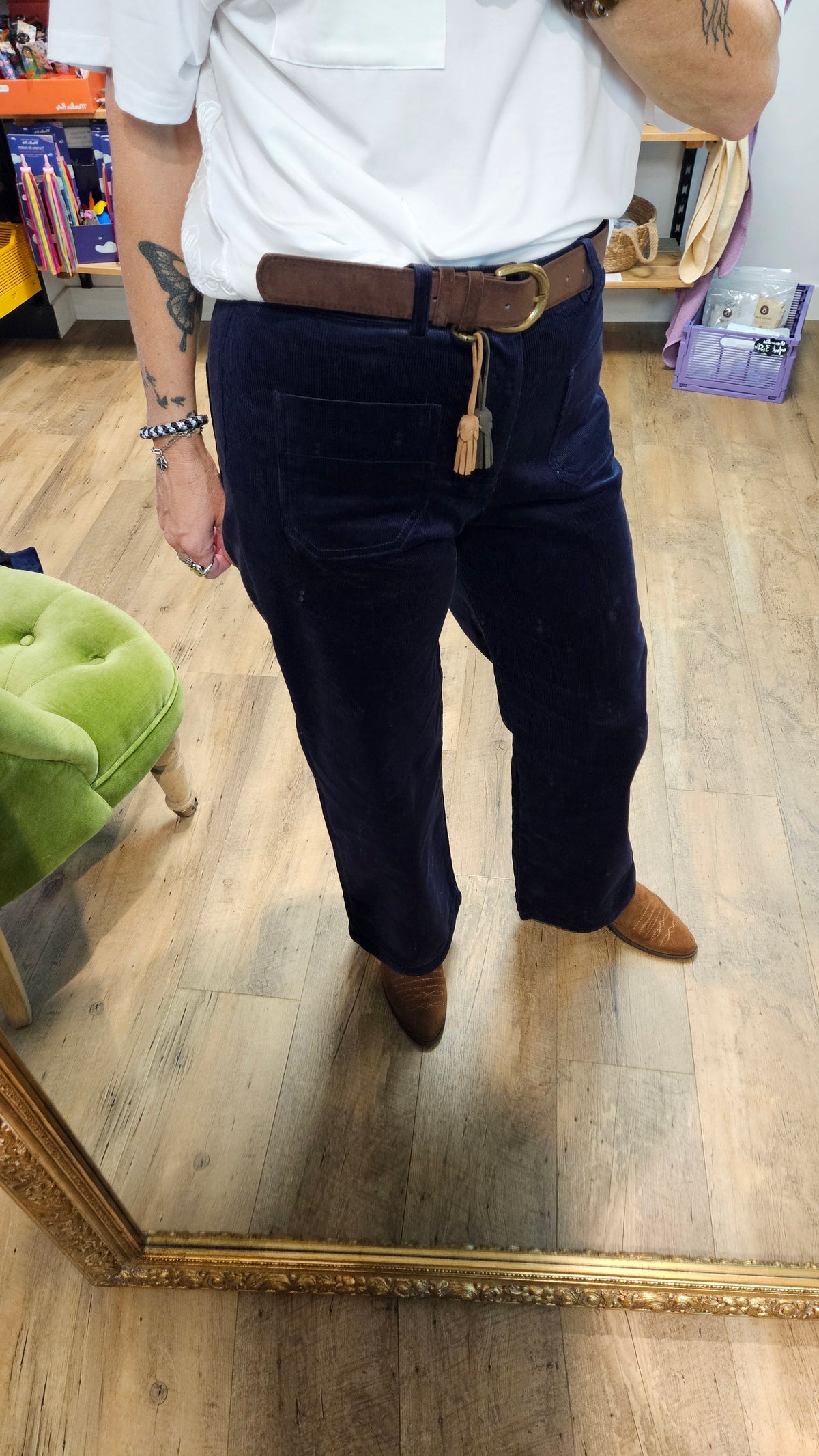 Pantalon NAVY - Canelle