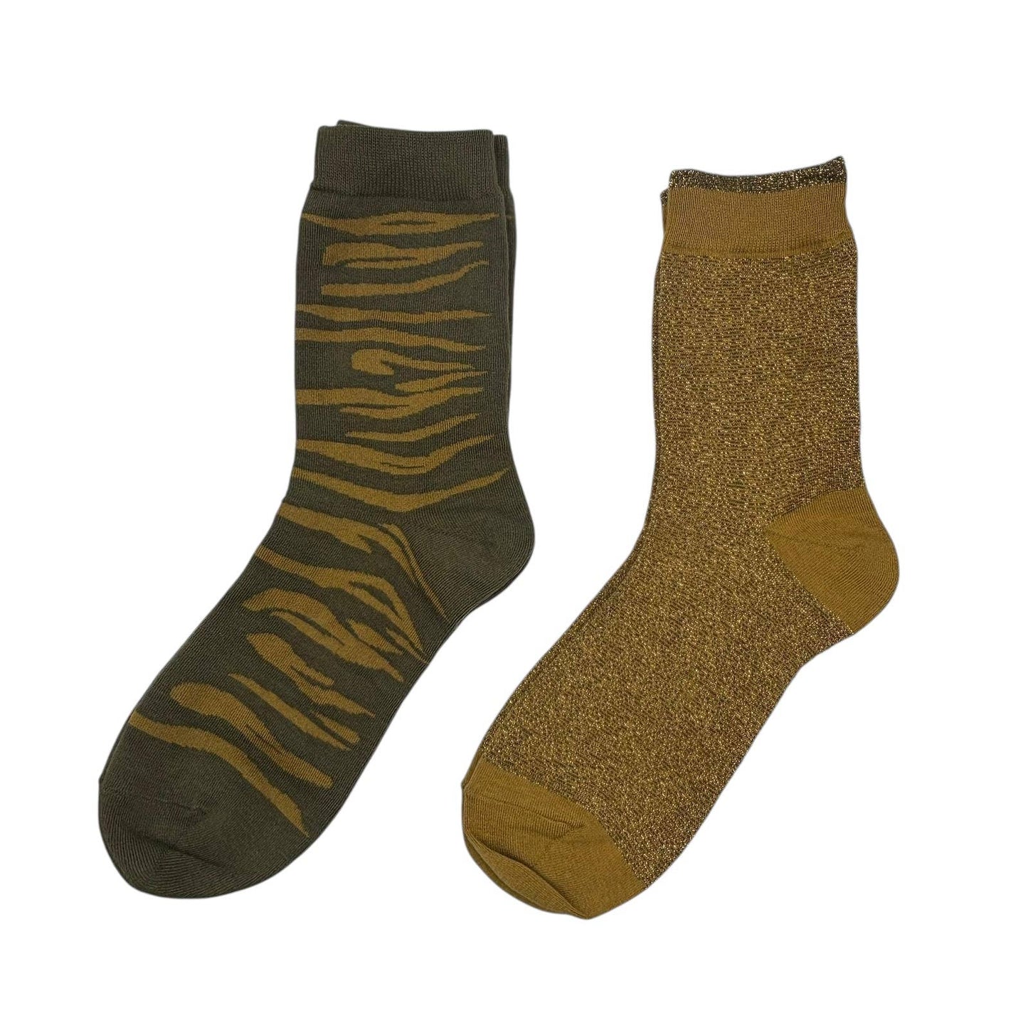 Duo de boîtes de chaussettes Ivy Savannah & Tokyo olive