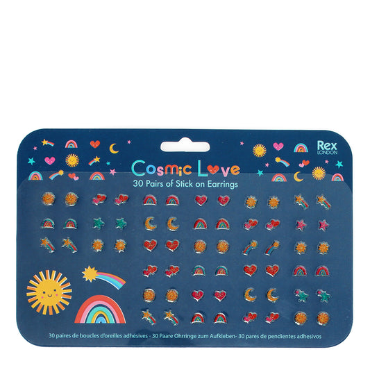 Boucles d'oreilles adhésives - Cosmic Love