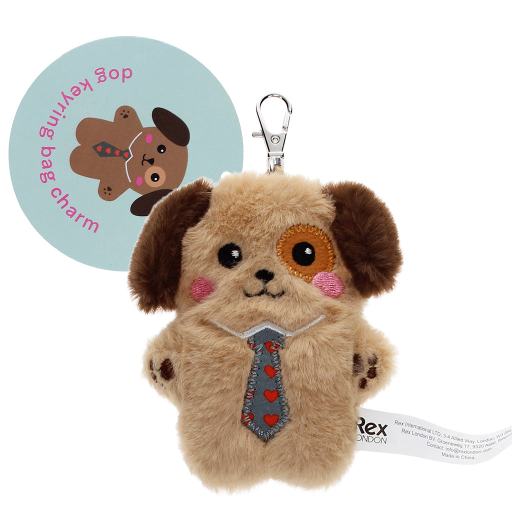 Porte-clé peluche - CHIEN