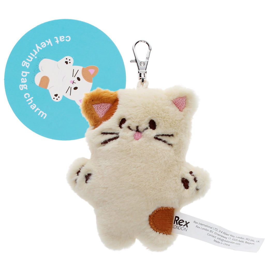 Porte-clé peluche - CHAT