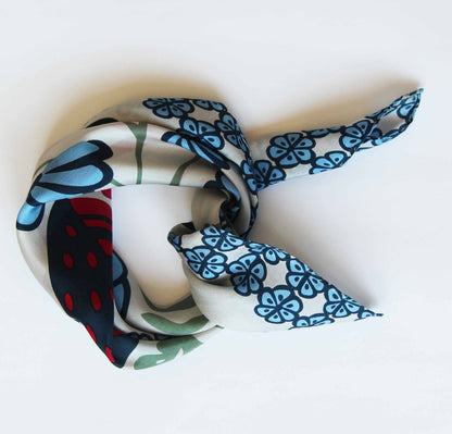 Foulard BLEU - Mini Alice