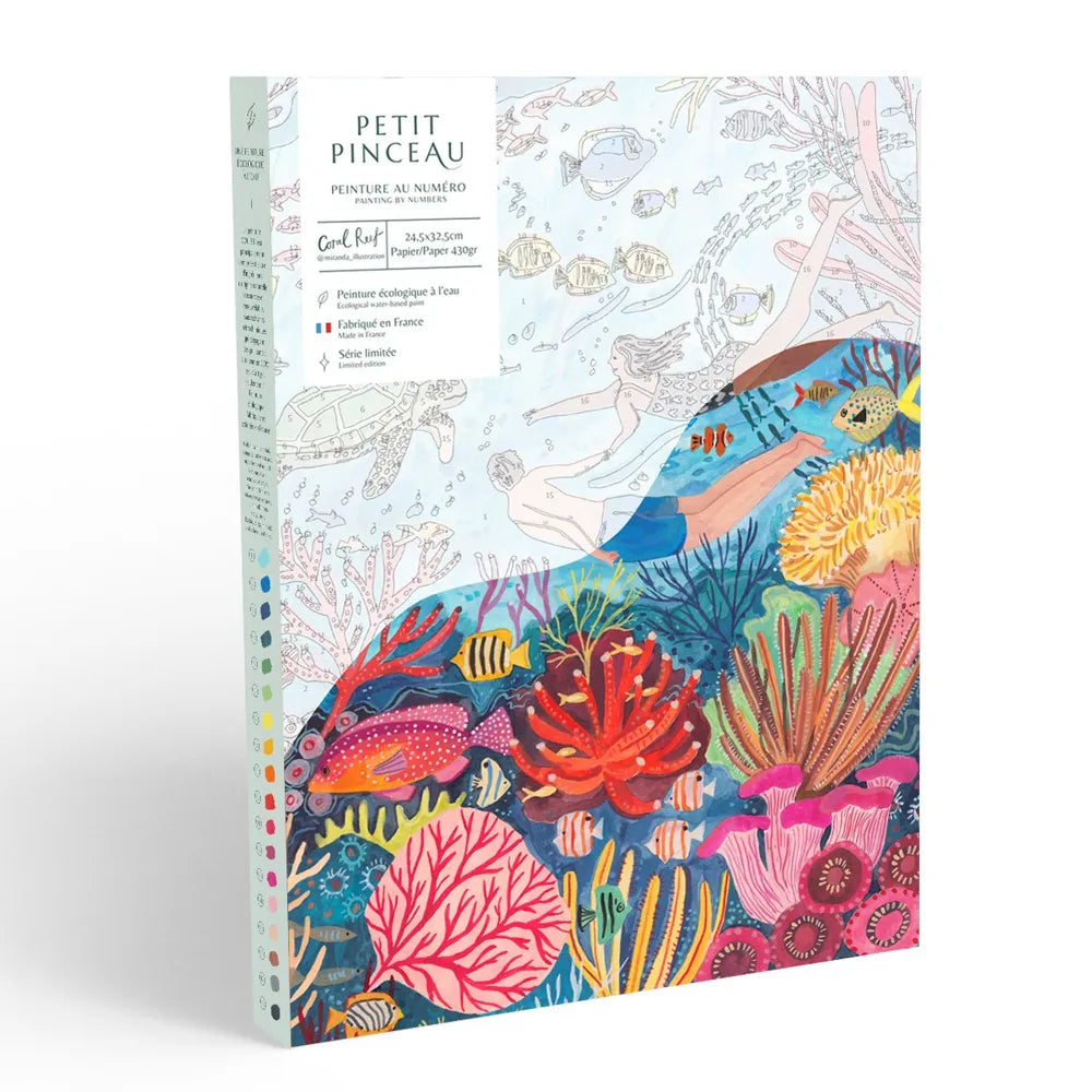 Coffret peinture au numéro - Coral Reef
