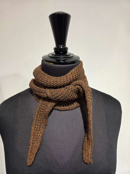 Sophie scarf MARRON FONCÉ