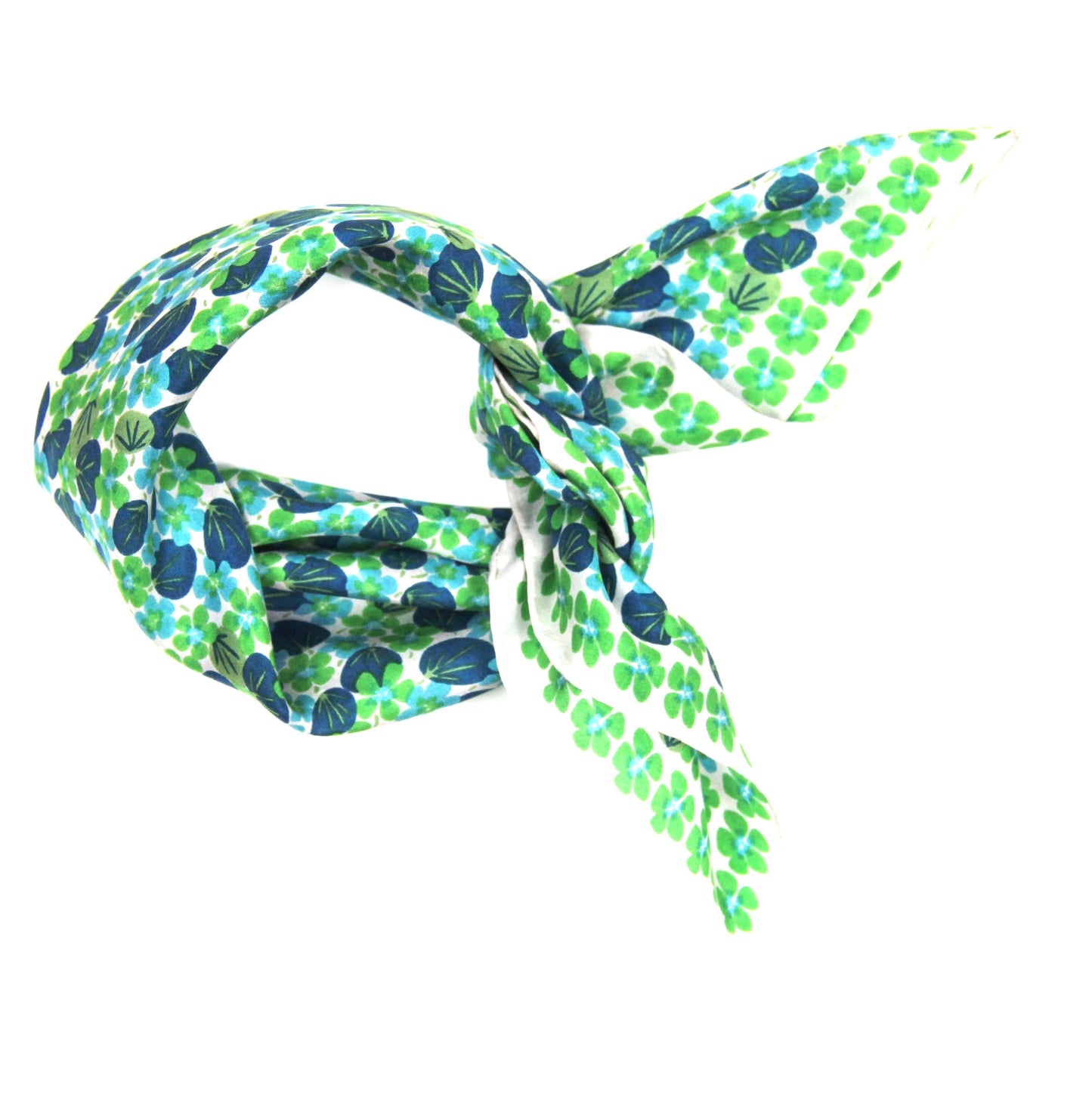 Foulard VERT - Mini Capucine
