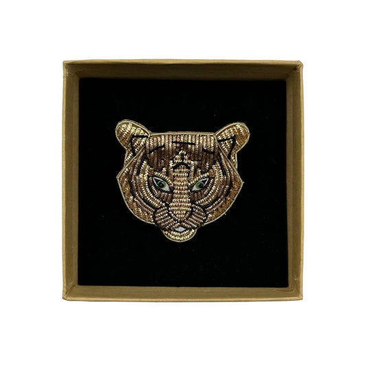 Broche Tête de tigre