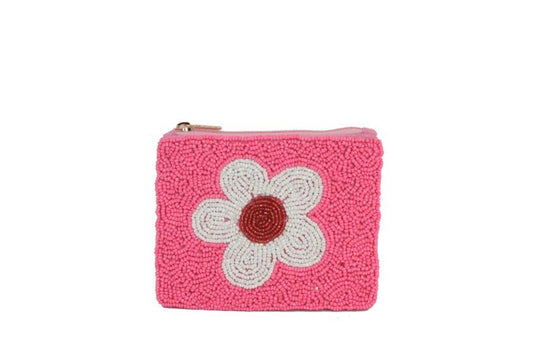 Porte-monnaie FLEUR ROSE
