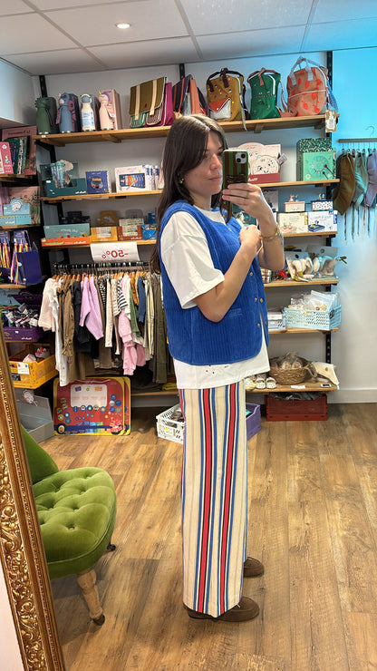 Pantalon BLUE + RED - Ihfania